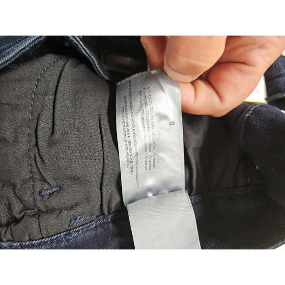 Social Standard Women's Jeans size 8 Dark Wash Normcore Retro 90s Vibe - Picture 9 of 12